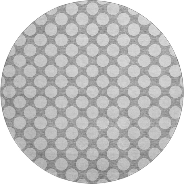 Dalyn The Reserve TR13 Gray Rug round rug
