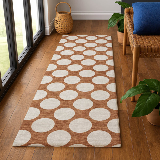 Dalyn The Reserve TR13 Paprika Rug shown in a room