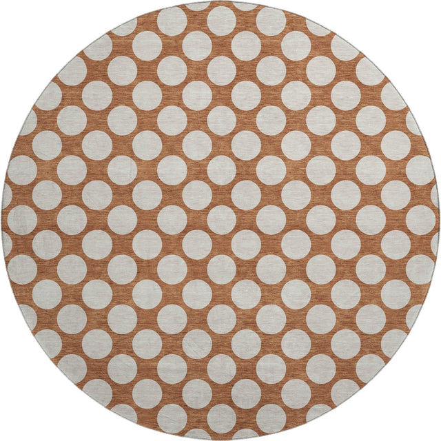 Dalyn The Reserve TR13 Paprika Rug round rug