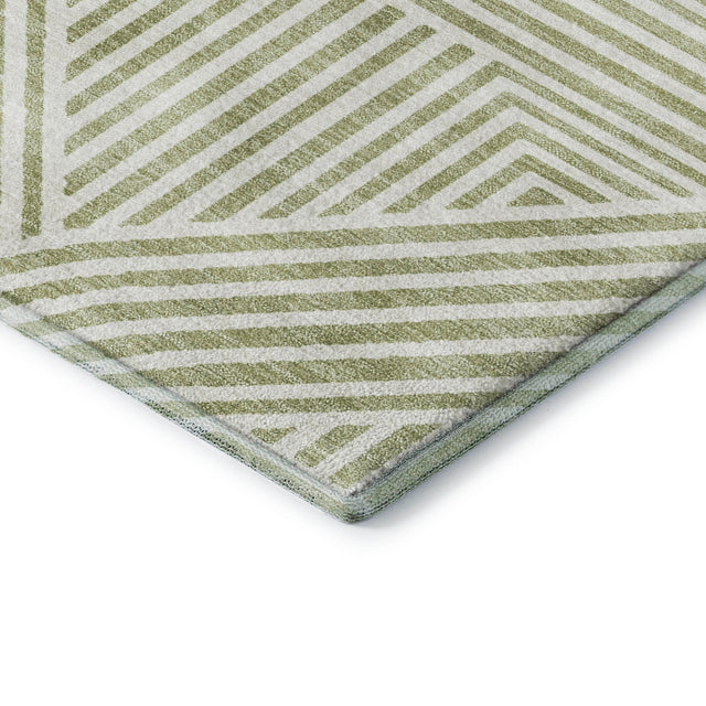 Dalyn The Reserve TR14 Aloe Rug corner detail
