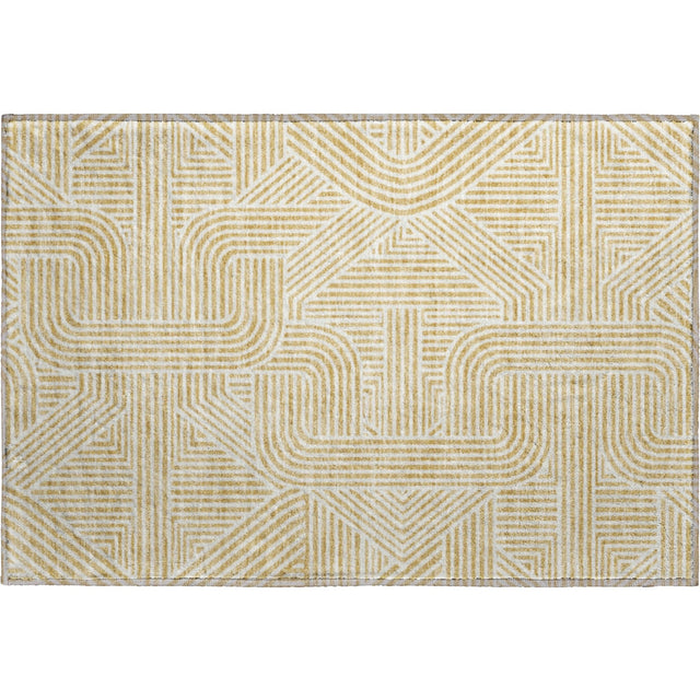 Dalyn The Reserve TR14 Gold Rug rectangular rug