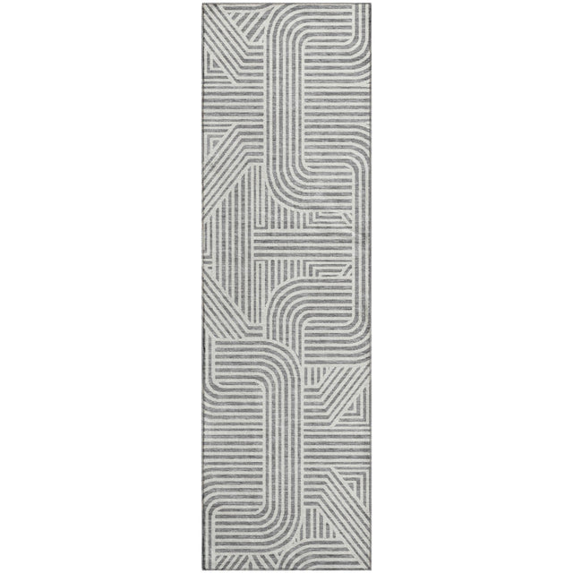 Dalyn The Reserve TR14 Gray Rug runner rug