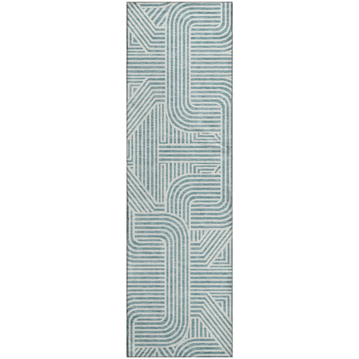 Dalyn The Reserve TR14 Teal Rug runner rug