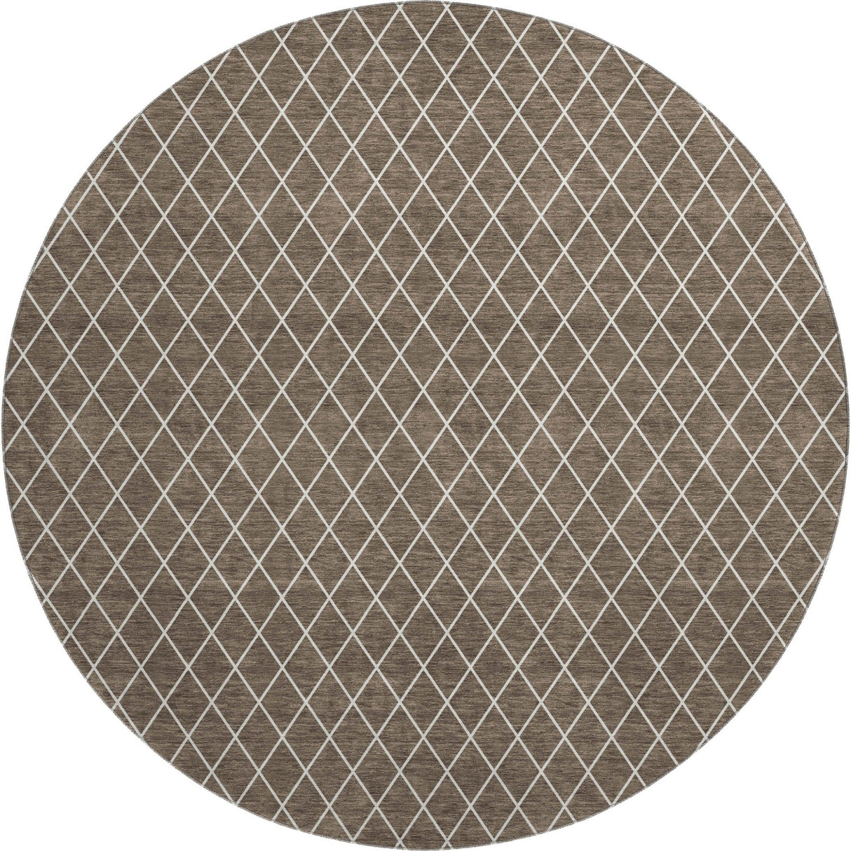 Dalyn The Reserve TR15 Brown Rug round rug