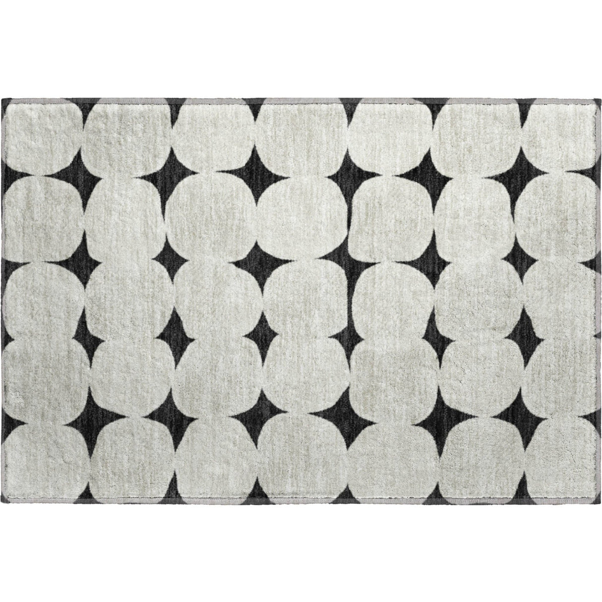 Dalyn The Reserve TR16 Black Rug rectangular rug