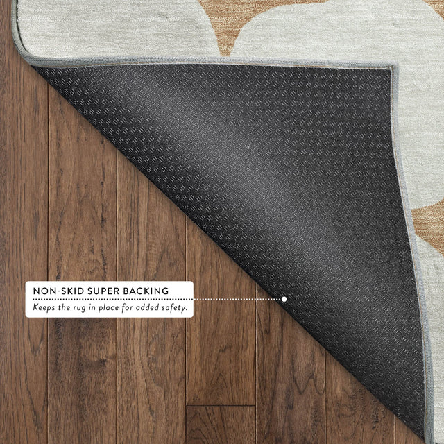 Dalyn The Reserve TR16 Copper Rug backing detail
