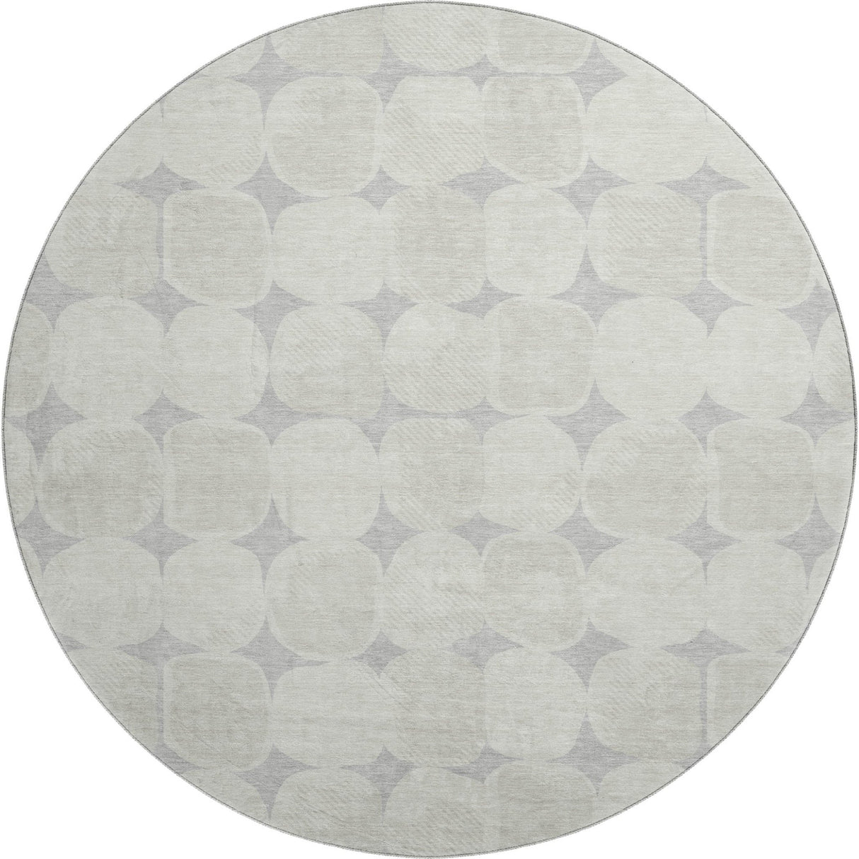 Dalyn The Reserve TR16 Gray Rug round rug