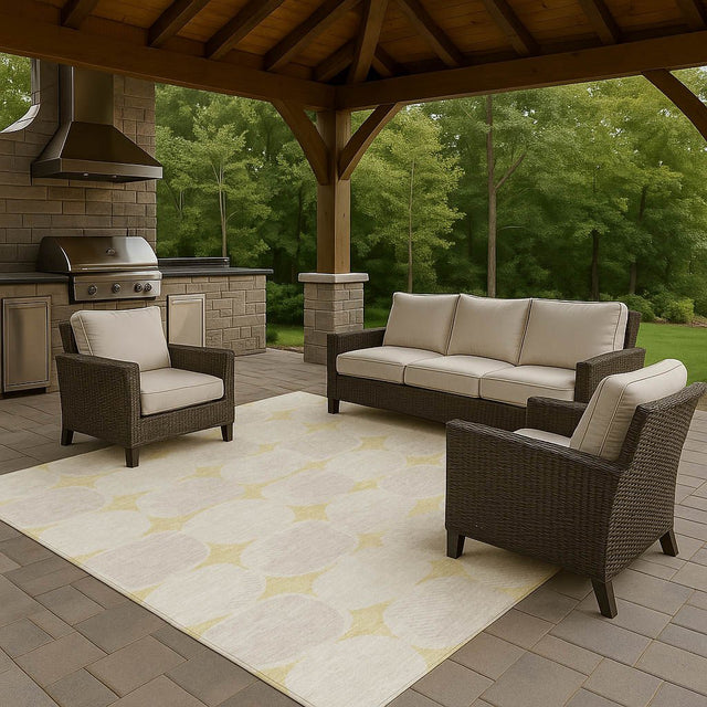 Dalyn The Reserve TR16 Wheat Rug outdoor lifestyle image