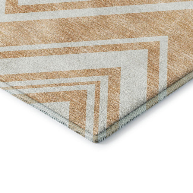 Dalyn The Reserve TR17 Peach Rug corner detail