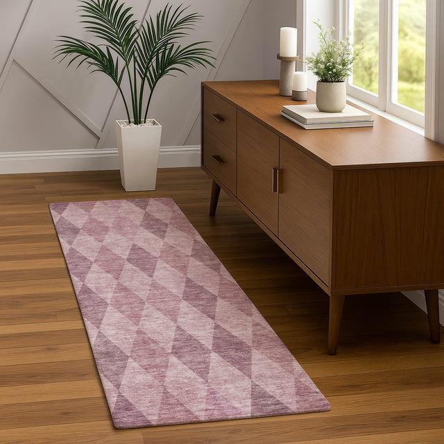 Dalyn The Reserve TR2 Blush Rug shown in a room