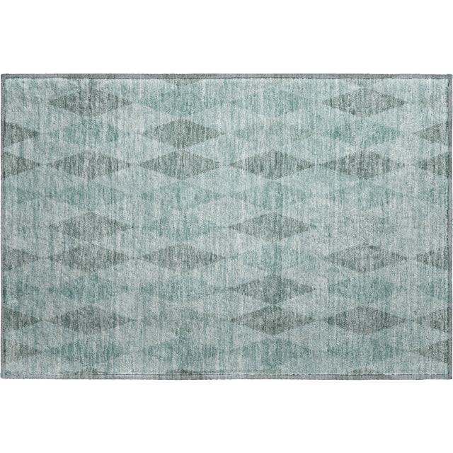 Dalyn The Reserve TR2 Teal Rug rectangular rug