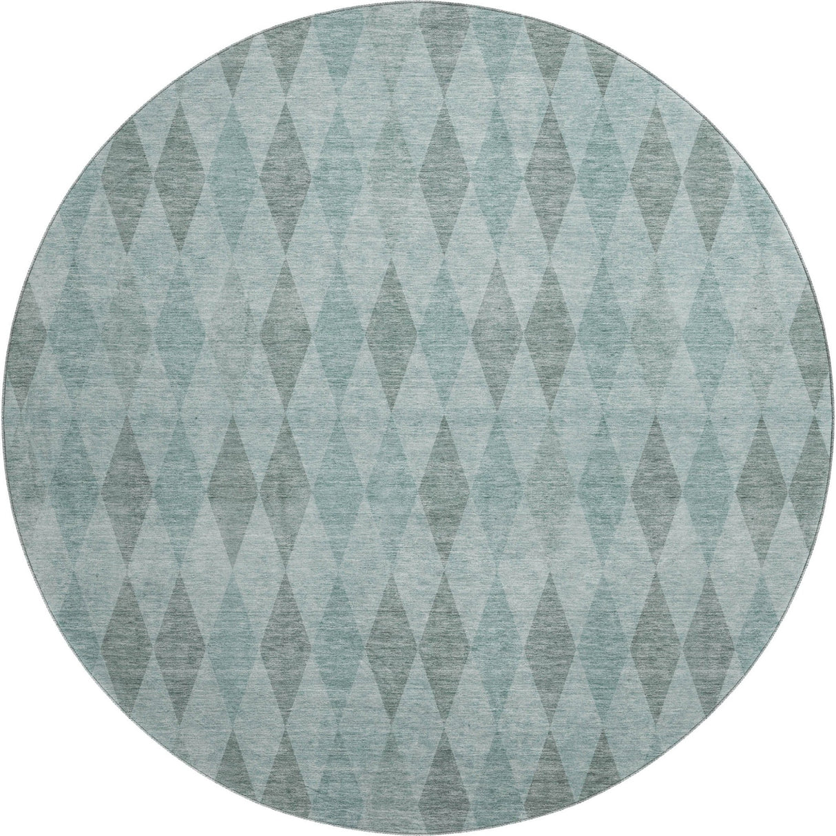 Dalyn The Reserve TR2 Teal Rug round rug