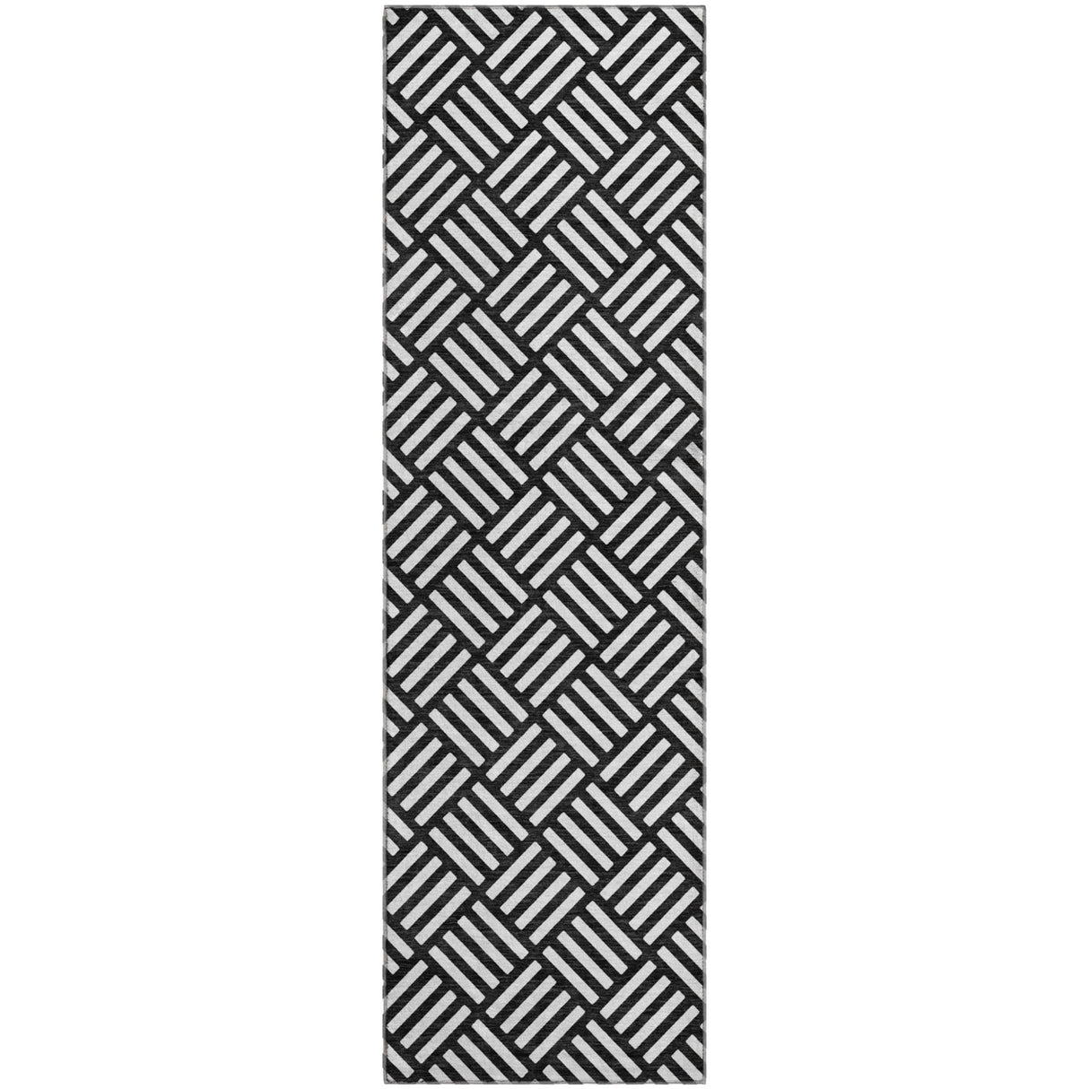 Dalyn The Reserve TR3 Black Rug runner rug