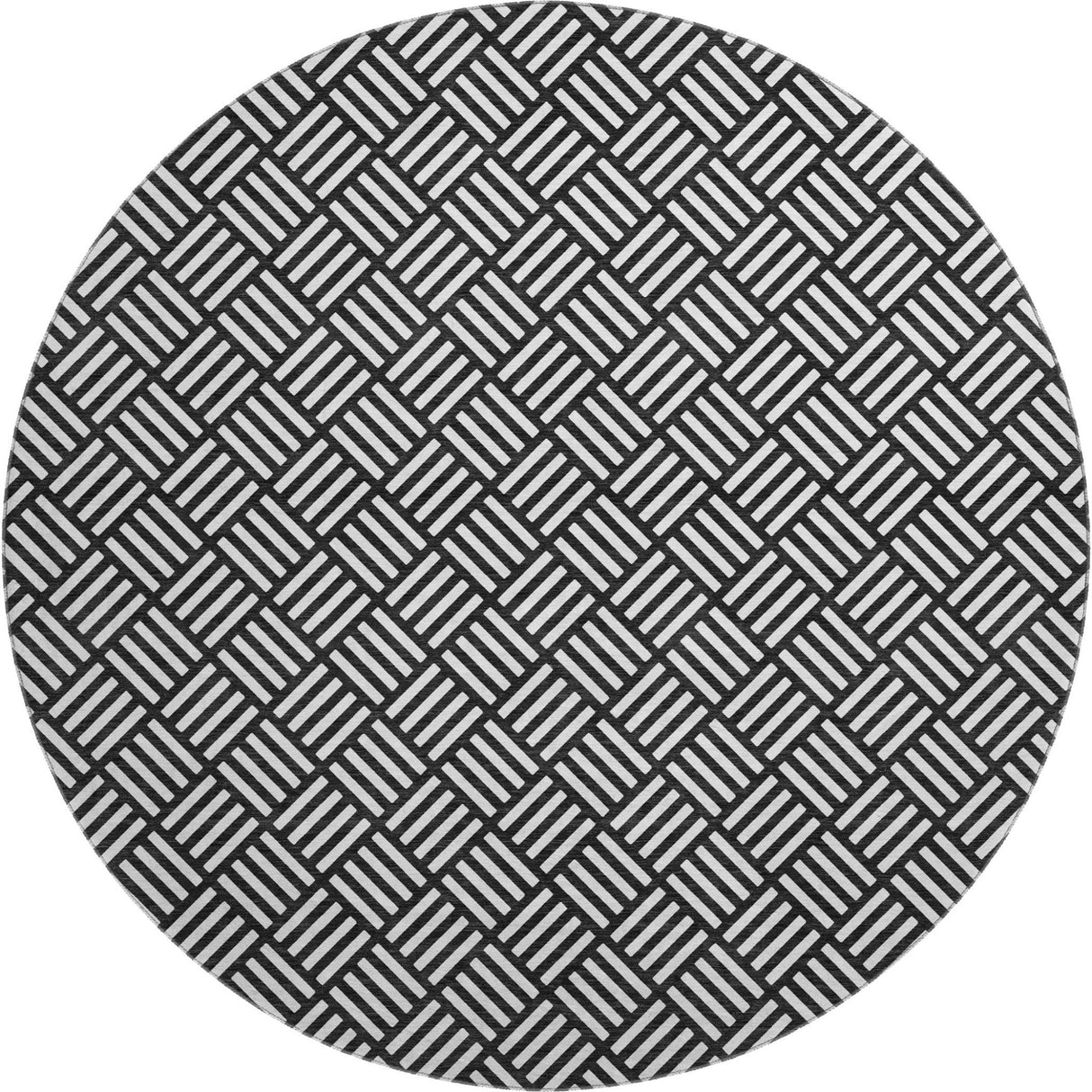 Dalyn The Reserve TR3 Black Rug round rug