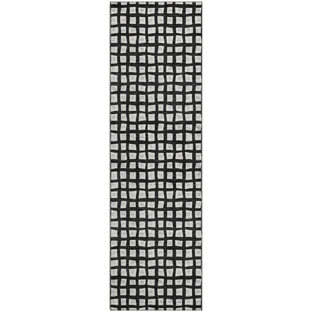 Dalyn The Reserve TR4 Black Rug runner rug