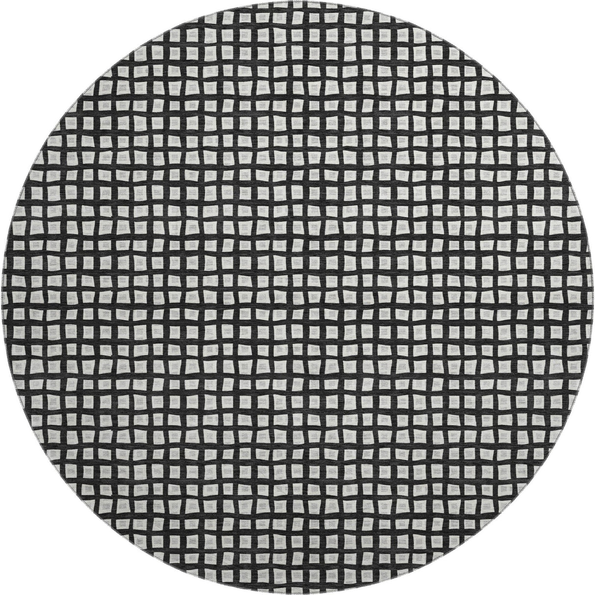 Dalyn The Reserve TR4 Black Rug round rug