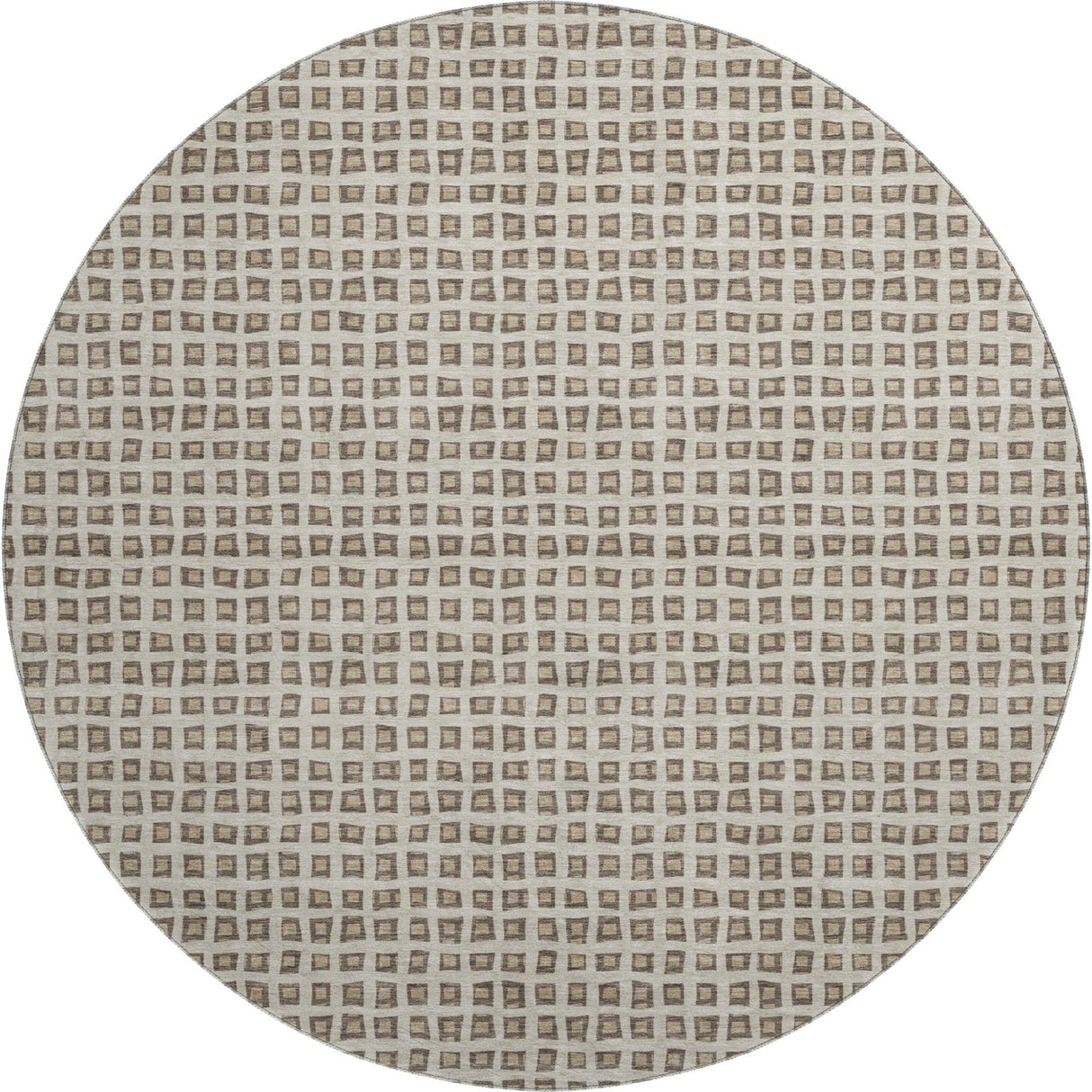 Dalyn The Reserve TR4 Brown Rug round rug