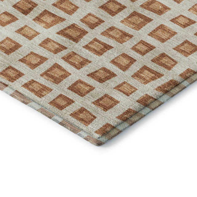 Dalyn The Reserve TR4 Copper Rug corner detail