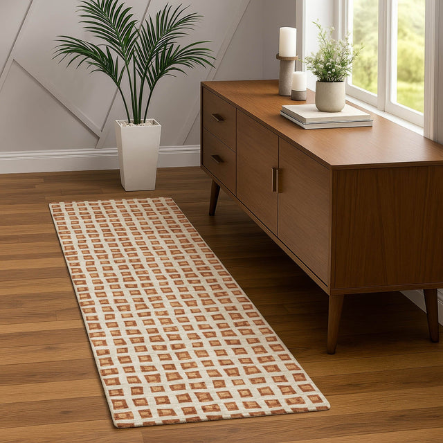Dalyn The Reserve TR4 Copper Rug shown in a room