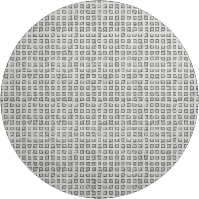 Dalyn The Reserve TR4 Gray Rug round rug