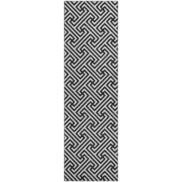 Dalyn The Reserve TR5 Black Rug runner rug