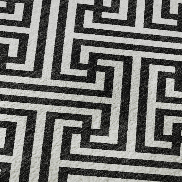 Dalyn The Reserve TR5 Black Rug color swatch
