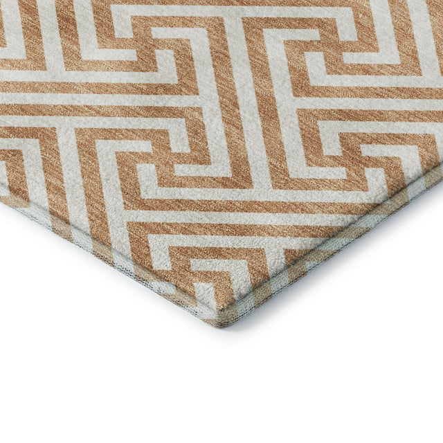 Dalyn The Reserve TR5 Copper Rug corner detail