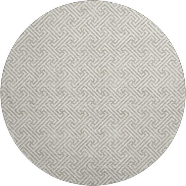 Dalyn The Reserve TR5 Flax Rug round rug
