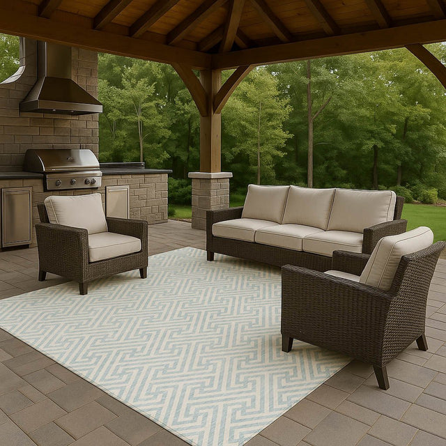 Dalyn The Reserve TR5 Sky Rug outdoor lifestyle image
