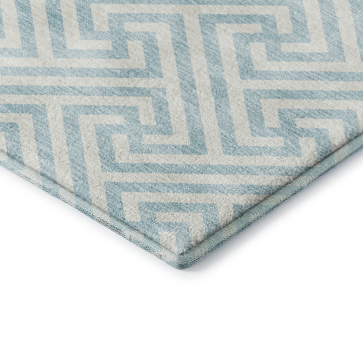 Dalyn The Reserve TR5 Sky Rug corner detail