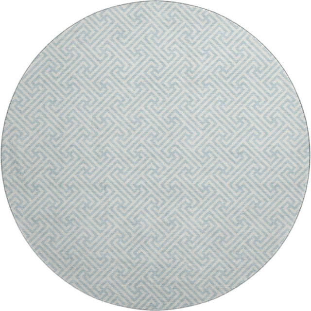 Dalyn The Reserve TR5 Sky Rug round rug