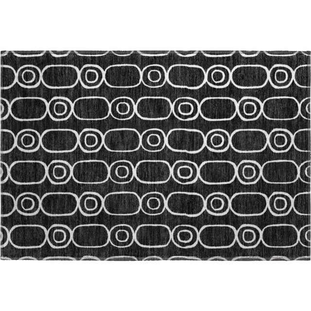 Dalyn The Reserve TR6 Black Rug rectangular rug