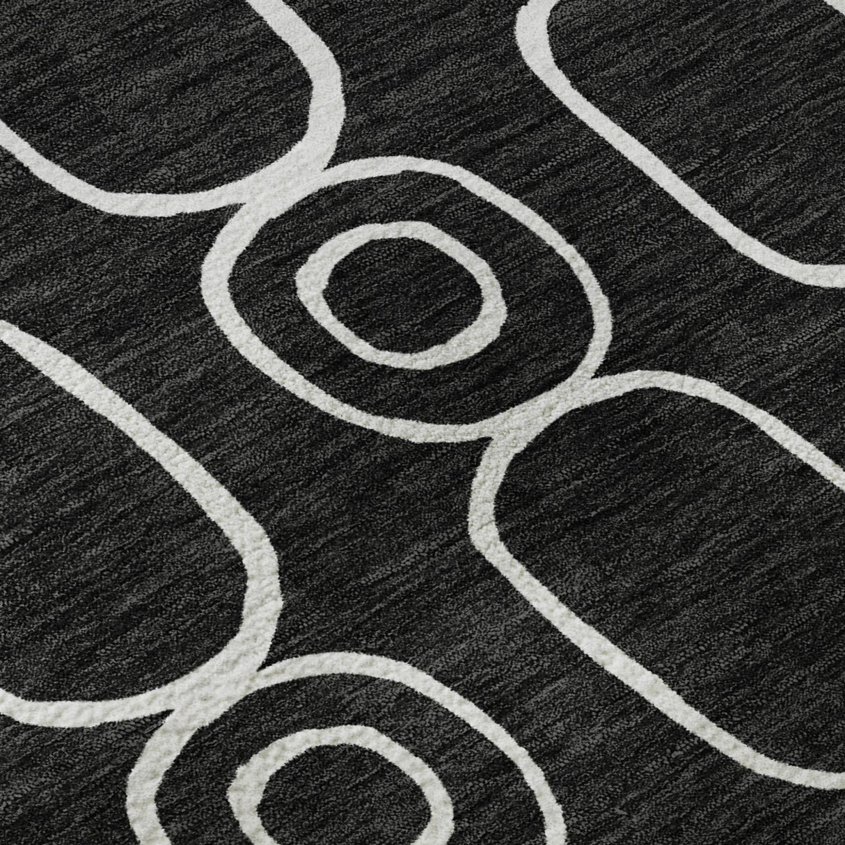 Dalyn The Reserve TR6 Black Rug color swatch