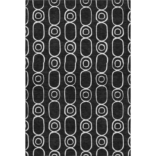 Dalyn The Reserve TR6 Black Rug main image