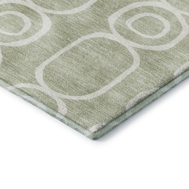 Dalyn The Reserve TR6 Celery Rug corner detail