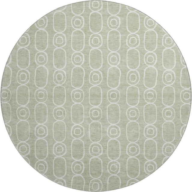 Dalyn The Reserve TR6 Celery Rug round rug