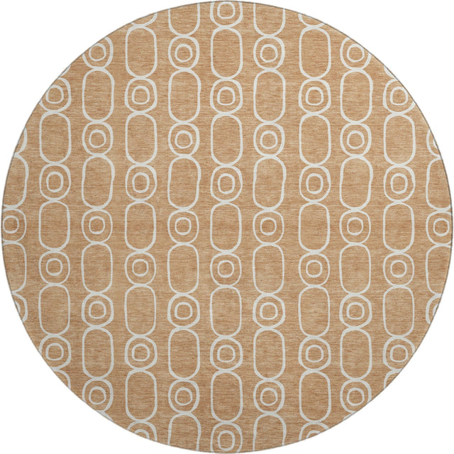 Dalyn The Reserve TR6 Copper Rug round rug