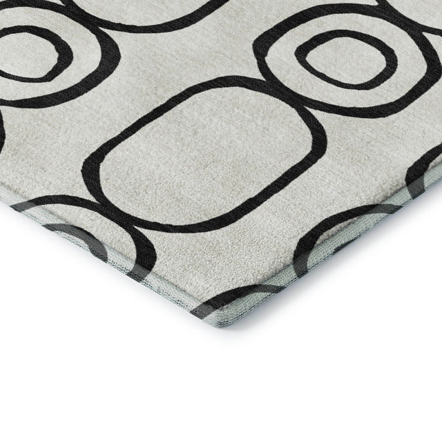 Dalyn The Reserve TR6 Ivory Rug corner detail