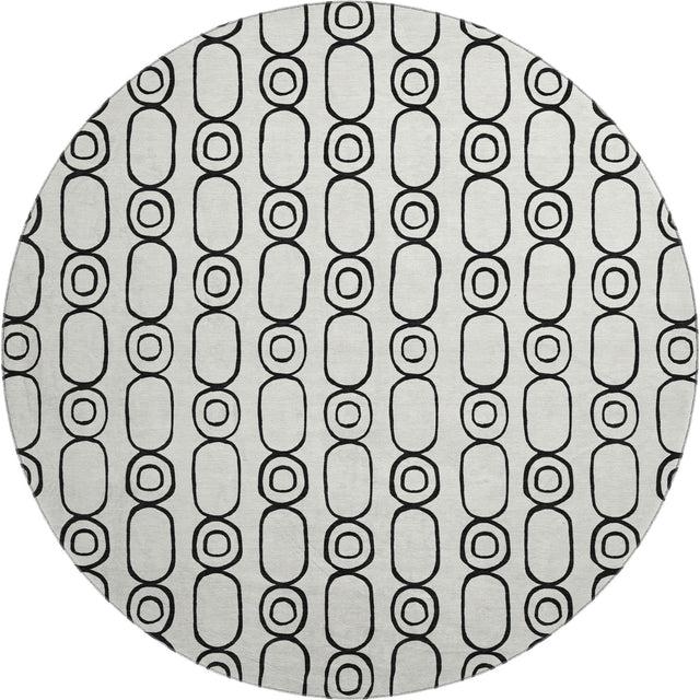 Dalyn The Reserve TR6 Ivory Rug round rug