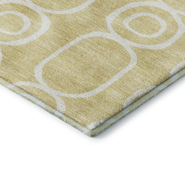 Dalyn The Reserve TR6 Wheat Rug corner detail