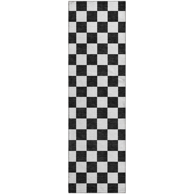 Dalyn The Reserve TR7 Black Rug runner rug