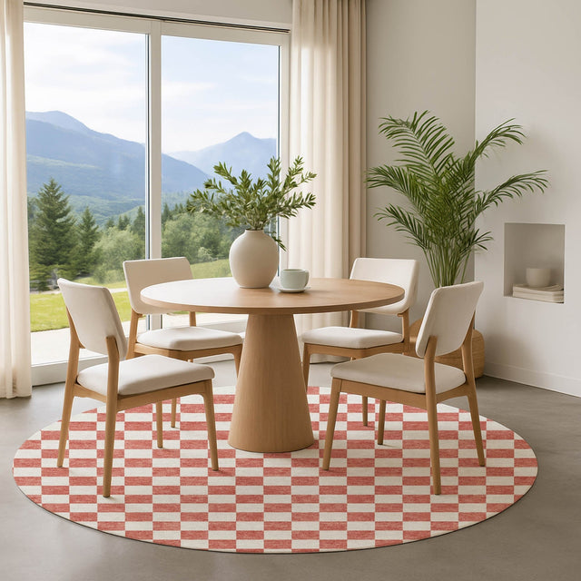 Dalyn The Reserve TR7 Coral Rug shown in a room