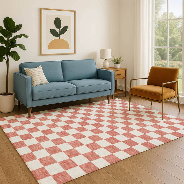 Dalyn The Reserve TR7 Coral Rug shown in a room