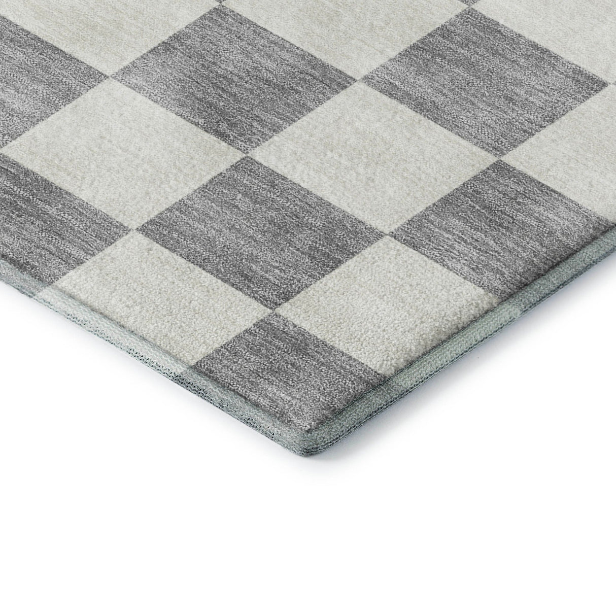 Dalyn The Reserve TR7 Gray Rug corner detail
