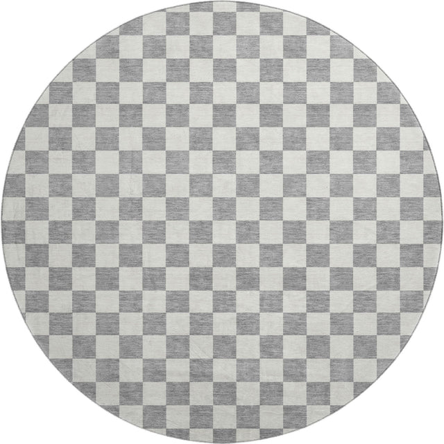 Dalyn The Reserve TR7 Gray Rug round rug
