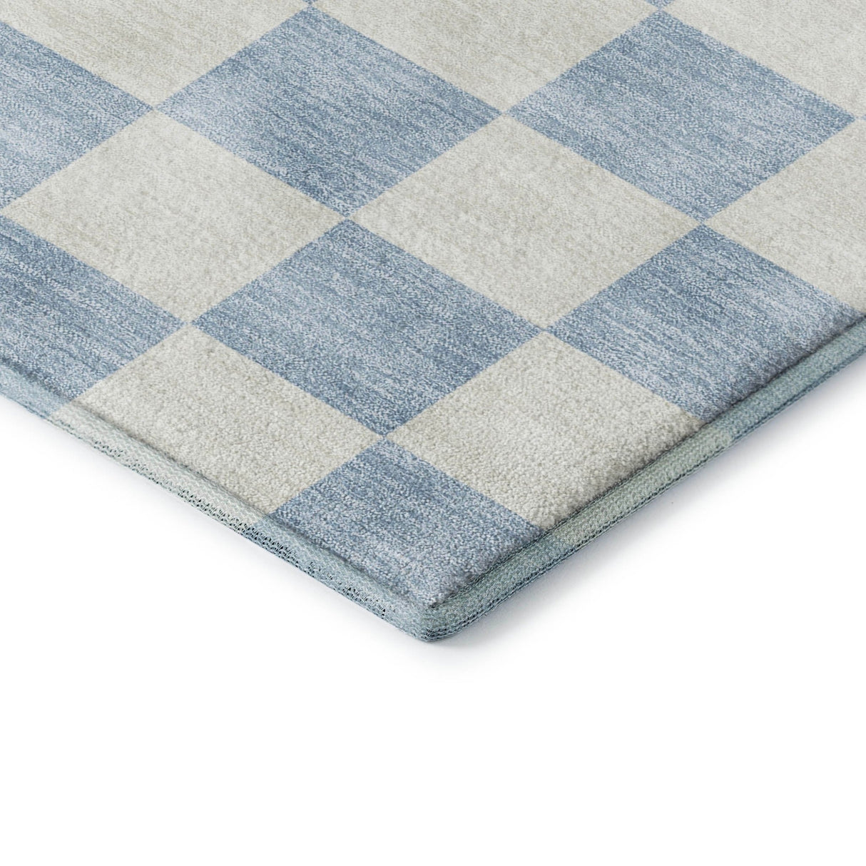 Dalyn The Reserve TR7 Sky Rug corner detail