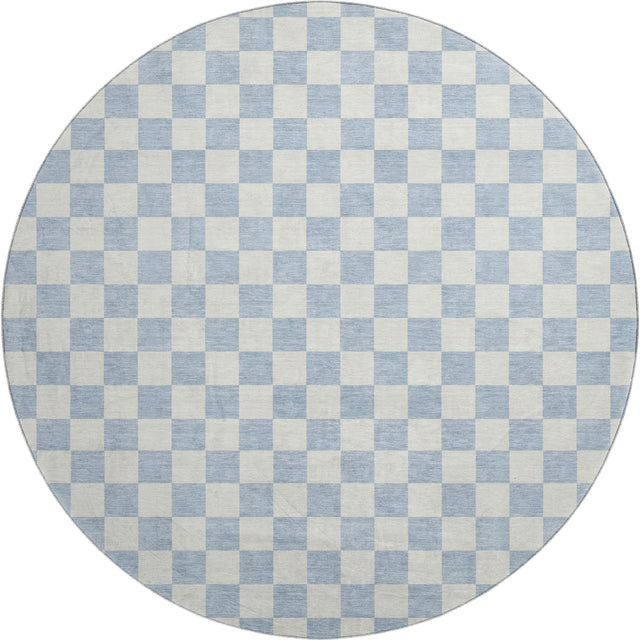 Dalyn The Reserve TR7 Sky Rug round rug