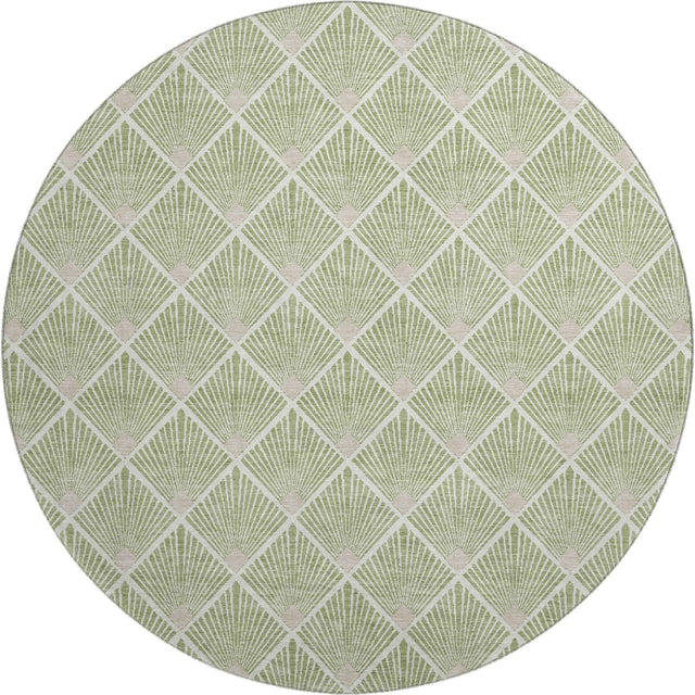 Dalyn The Reserve TR9 Aloe Rug round rug