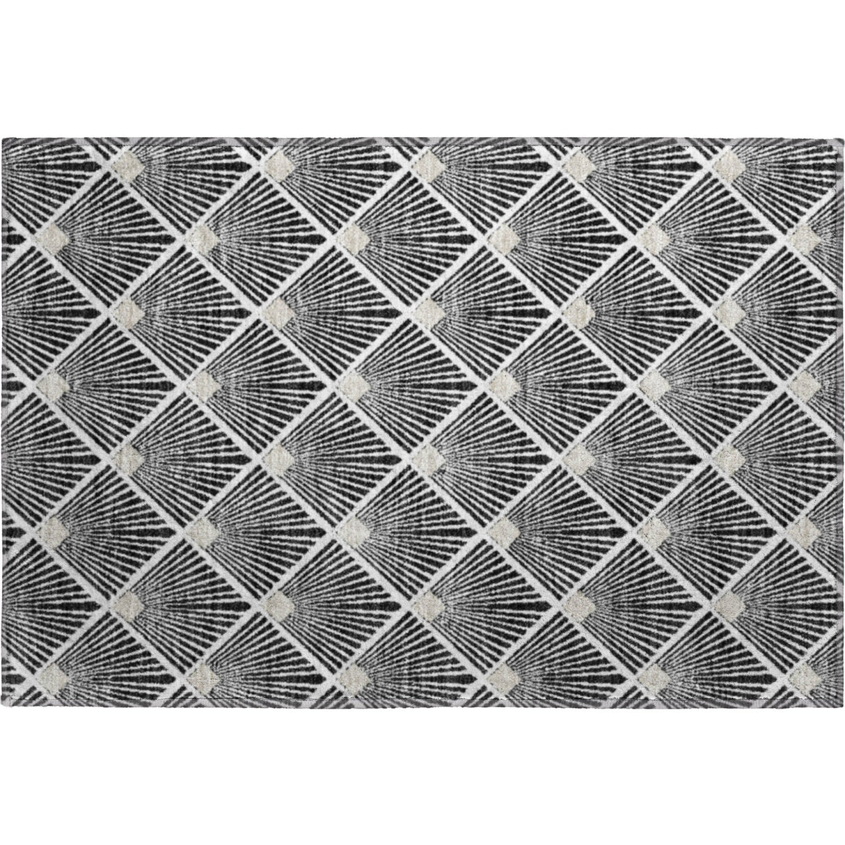 Dalyn The Reserve TR9 Black Rug rectangular rug