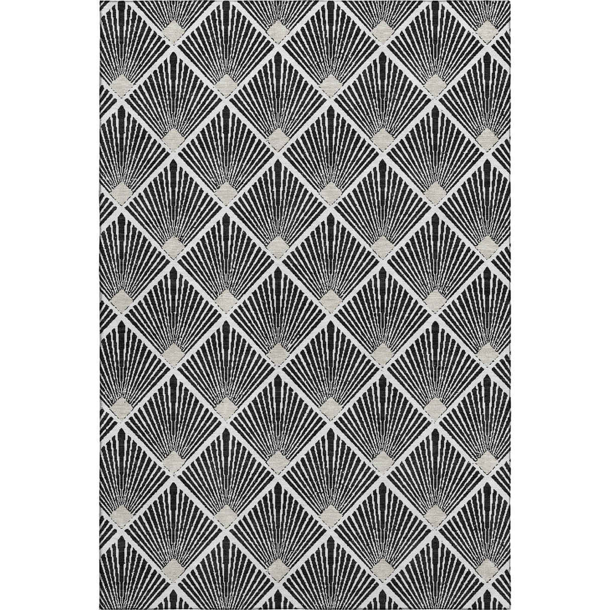 Dalyn The Reserve TR9 Black Rug main image